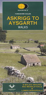 Askrigg to Aysgarth Walks Harvey Map/Guide