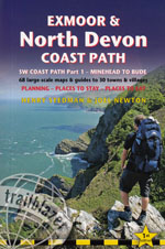 Exmoor and North Devon Coast Path Trailblazer Guidebook