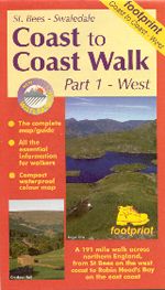 Coast to Coast West - Footprint Walking Map