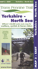 Trans Pennine Trail - Map 3 East - Yorkshire to North Sea