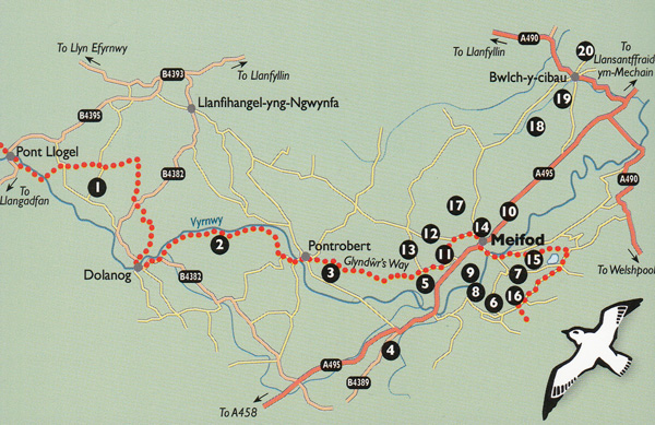 Walks Around Meifod Guidebook