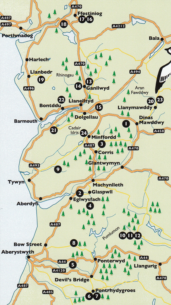 Walking to Mid Wales Waterfalls Guidebook