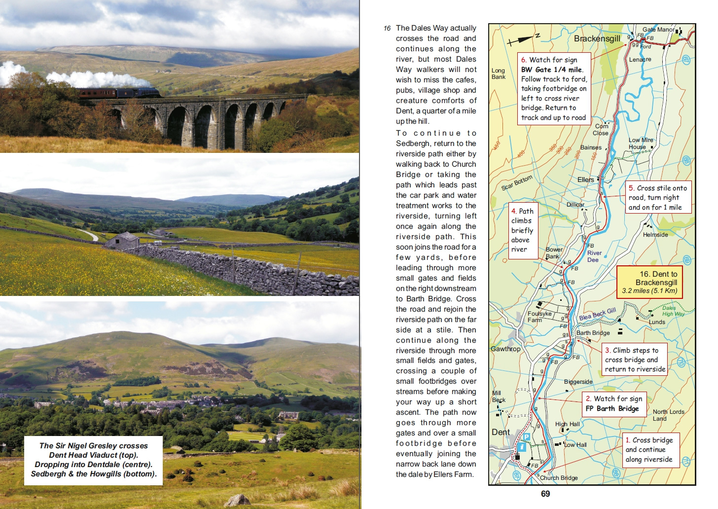 Dales Way Skyware Walking Guidebook