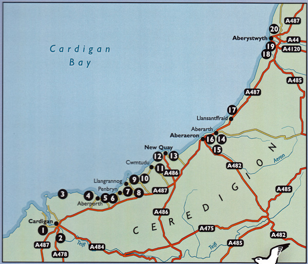Walks On The Cardigan Bay Coast Walks On The Cardigan Bay Coast