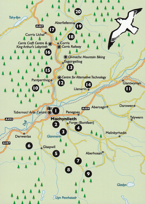 Walks Around Machynlleth Guidebook