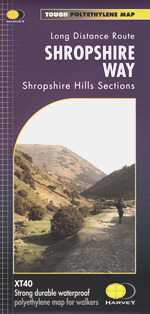 Shropshire Way Harvey Map