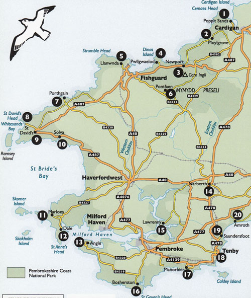 Walks Around Pembrokeshire Guidebook