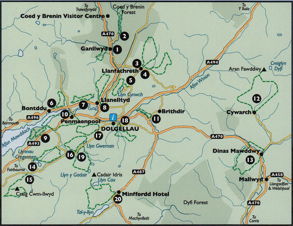 Walks Around Dolgellau Guidebook