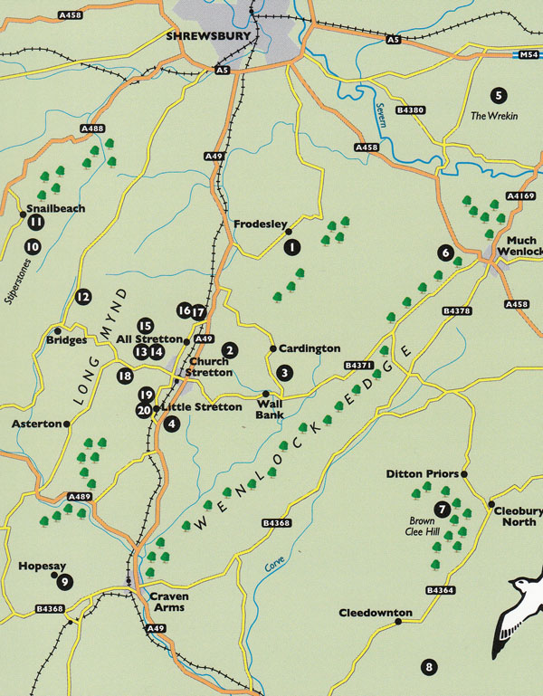 Walks in the Shropshire Hills Guidebook