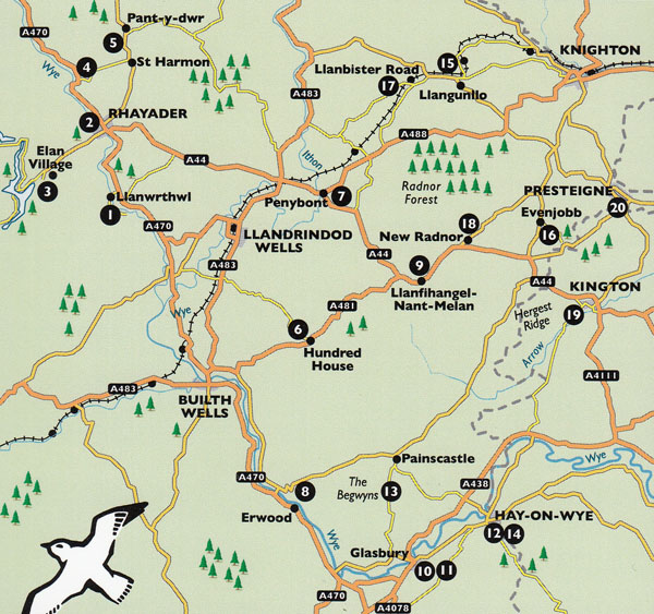 Walking Mid Wales' Nature Reserves Guidebook