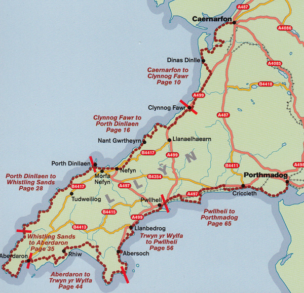 Llyn Coastal Path Walking Guidebook