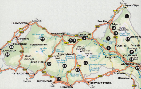 Short Walks Around the Brecon Beacons Guidebook