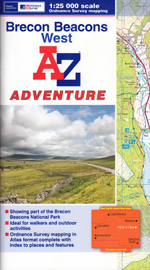 Brecon Beacons West AZ Adventure Map