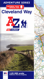 Cleveland Way AZ Adventure  Walking Map