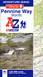 Pennine Way North AZ Adventure Map