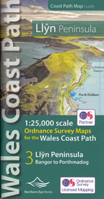 Llyn Peninsula OS Coast Path Map Guide