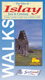 Islay, Jura and Colonsay Walks Map/Guide